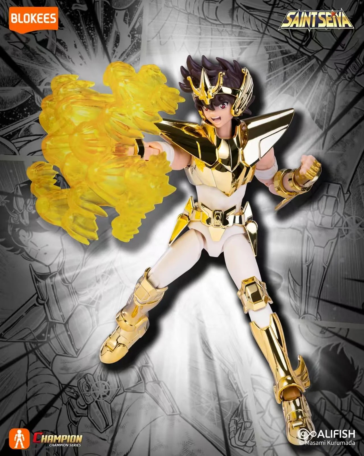 BLOKEES布魯可-[超越版] 聖鬥士星矢CC04EX - 黃金天馬座星矢